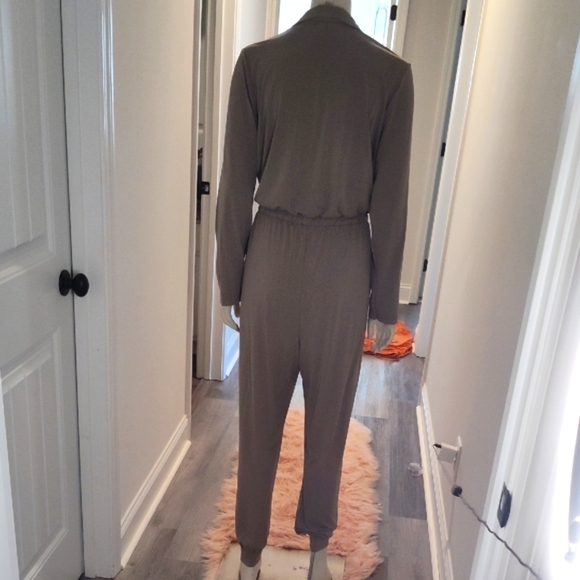 VENUS Khaki Jumpsuit - Picture 8 of 11